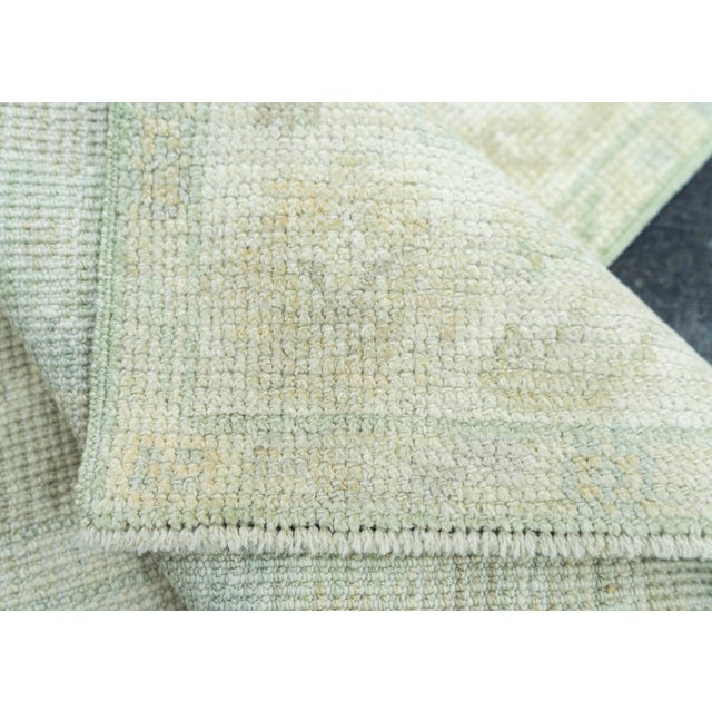Brown Turkish Oushak Rug 2'2" x 6' #19484 For Sale - Image 8 of 8