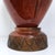 Sienna Mid-Century Modern 1960’s Drip Glaze Ceramic Table Lamp With Textured Shade – Retro Rust & Brown For Sale - Image 8 of 11