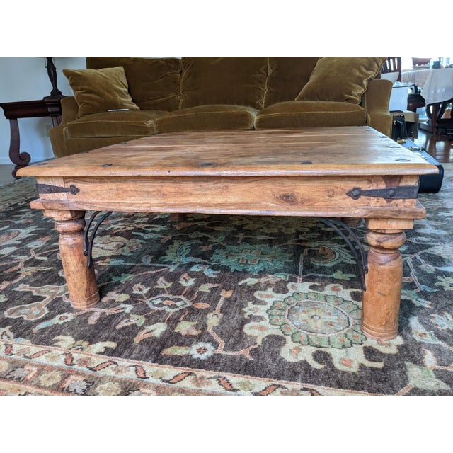 Reclaimed Wood Rustic Coffee Table Chairish
