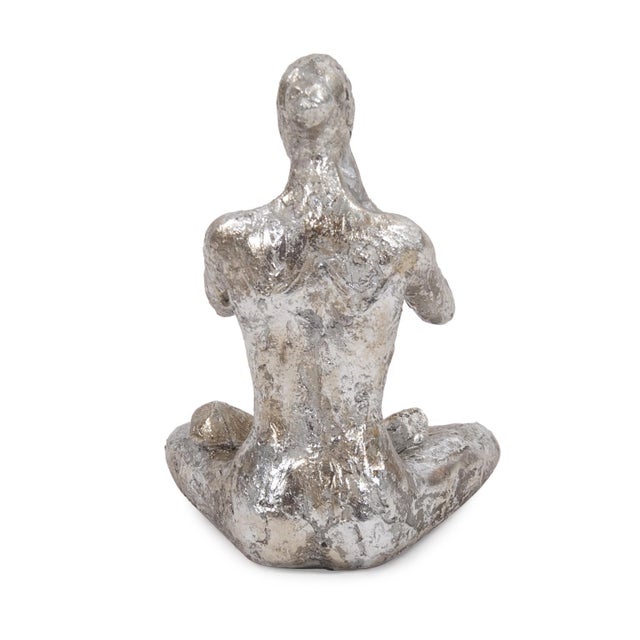 Kenneth Ludwig Chicago Lotus Yoga Pose Figure For Sale - Image 4 of 8