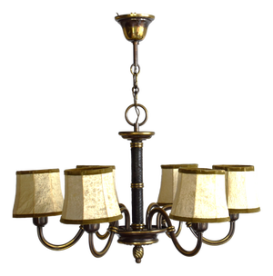 Vintage Hanging Lamp by Hugo Gorge, 1930s