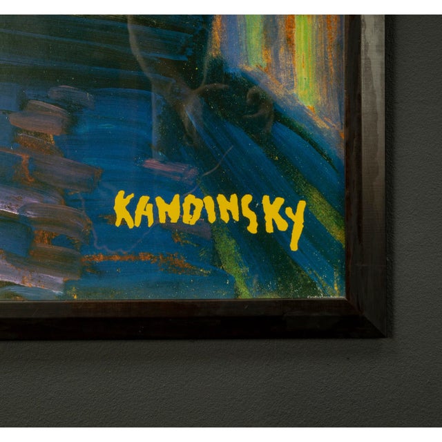 After Wassily Kandinsky, Murnau Houses in the Obermarkt, 1908, Large Art Print, Framed For Sale - Image 11 of 12