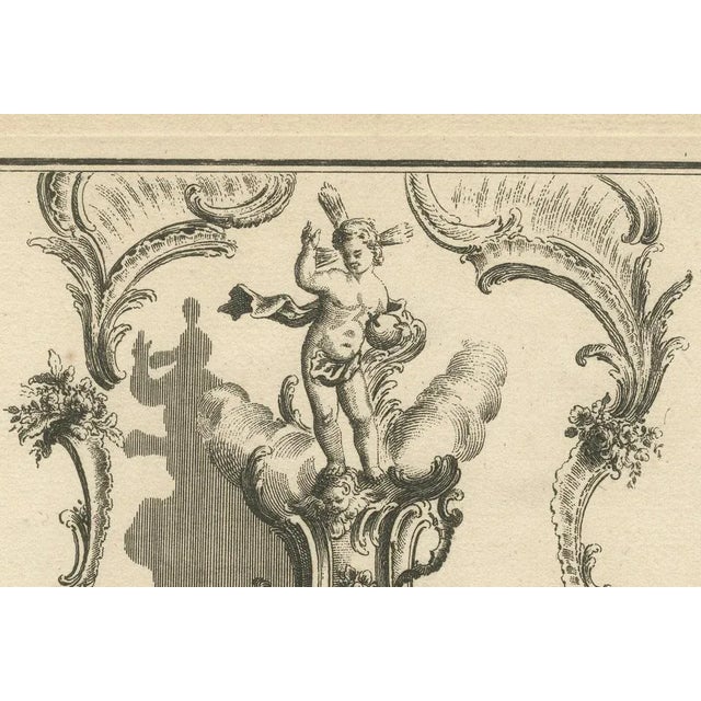 Antique Baroque Sermon Pulpit with Full Arch Elevation, 1740 For Sale - Image 5 of 6