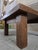 Mid-Century Modern Large Mid-Century Modern Square Oak Coffee Table, 1970s For Sale - Image 3 of 13