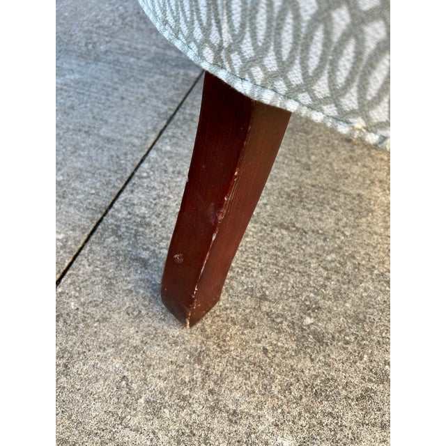 1990s Pair of Victorian Style Tufted Back Armchairs by Calico Corners For Sale - Image 12 of 12