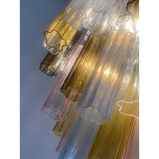 Metal Modern Tronco Murano Glass Sputnik Chandelier by Simoeng for Simoeng For Sale - Image 7 of 13