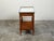 French 19th Century Walnut Console Table with Marble Top and Brass Gallery For Sale - Image 10 of 12