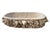 Large Fruit Relief Centerpiece Bowl, Distressed Faux-Carved Composite For Sale - Image 4 of 7