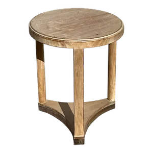 Vintage Boho Dunbar Washed Wood Side Table