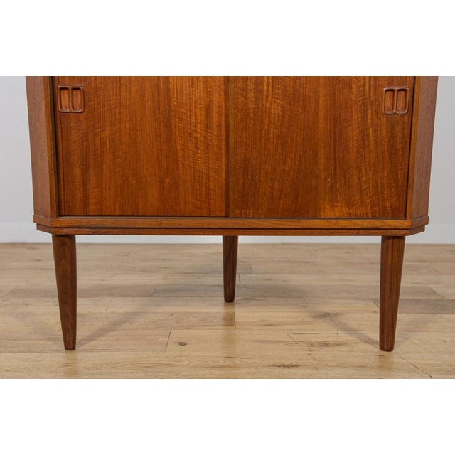 Mid-Century Modern Teak Corner Cabinet, 1960s For Sale - Image 13 of 15