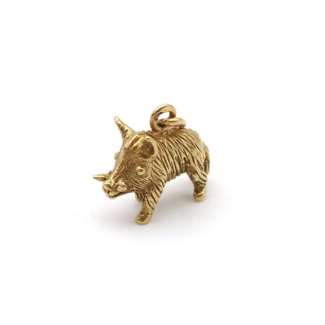 Mellerio Wild Boar Charm Pendant For Sale - Image 9 of 9