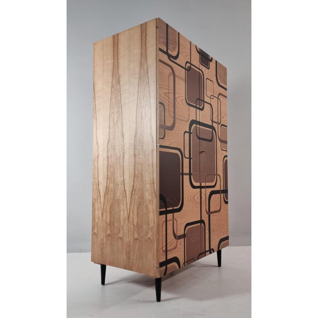 Vintage Wardrobe in Ash, 1970s For Sale - Image 3 of 12