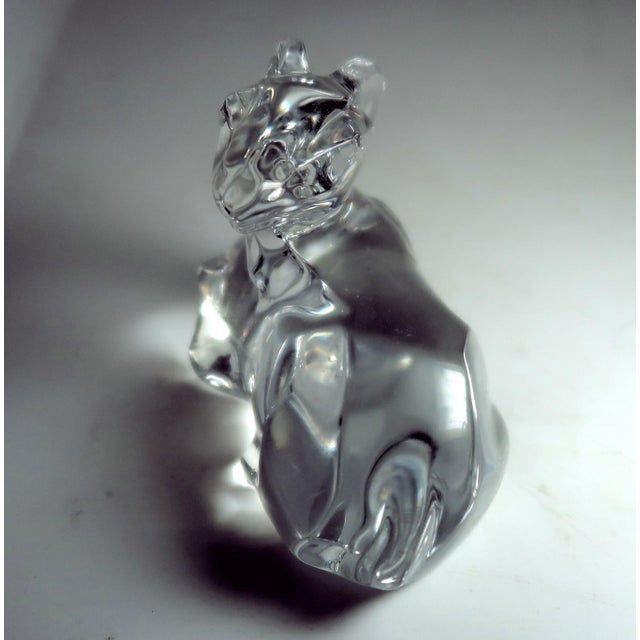 Glass Baccarat, France Fine Crystal Ram Paperweight For Sale - Image 7 of 13