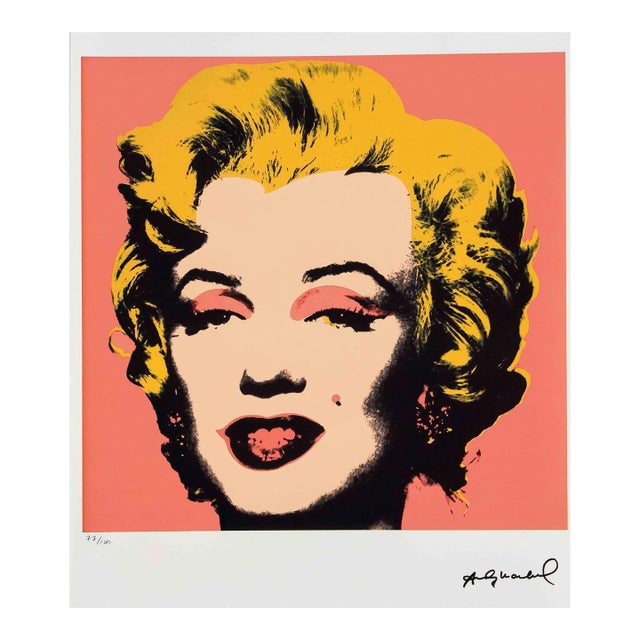 After Andy Warhol, Marylin Monroe, 1980s, Lithograph For Sale