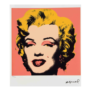After Andy Warhol, Marylin Monroe, 1980s, Lithograph