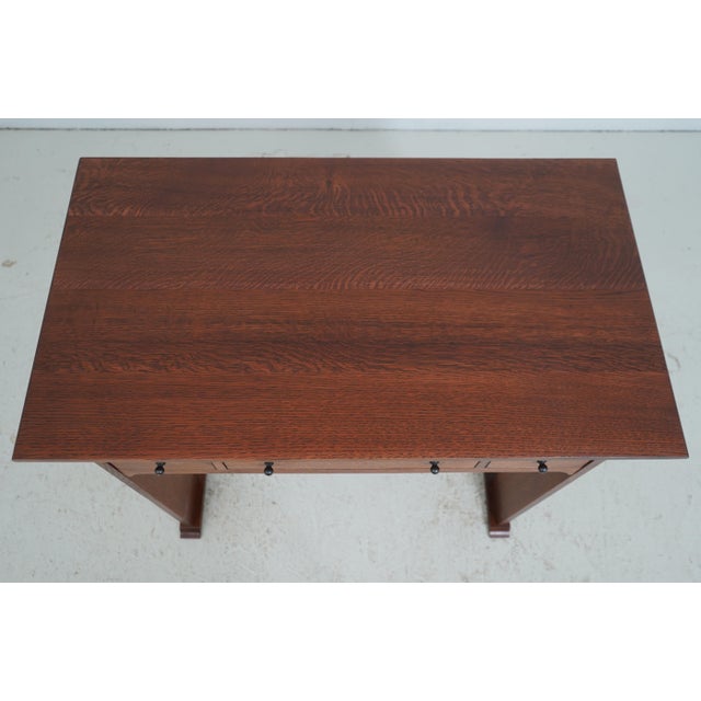 Stickley Mission Oak Harvey Ellis Writing Desk For Sale In Philadelphia - Image 6 of 18