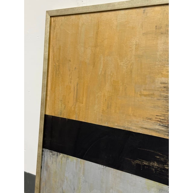 Soyeon for Z Gallerie “Flatiron” Abstract Canvas Artwork For Sale - Image 12 of 12