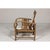 Anglo Style Bone Inlaid Armchair with Folding Back and Loop Arms For Sale - Image 11 of 12