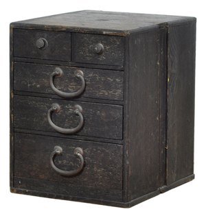 Small Japanese Chest of Drawers, 1900