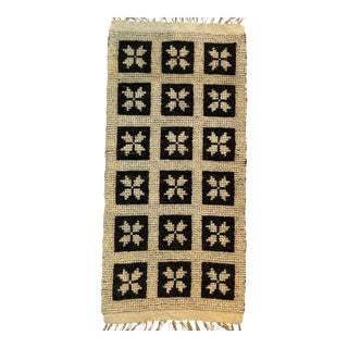 Mid-Century Handwoven Greek Cretan Wool Textile Art by Nik. G. Mavrakis For Sale