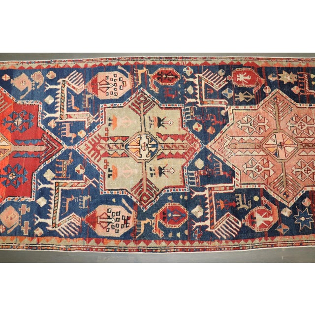 Early 20th Century Antique Akstafa Caucasian Runner - 2'10" x 8'6" For Sale - Image 5 of 8