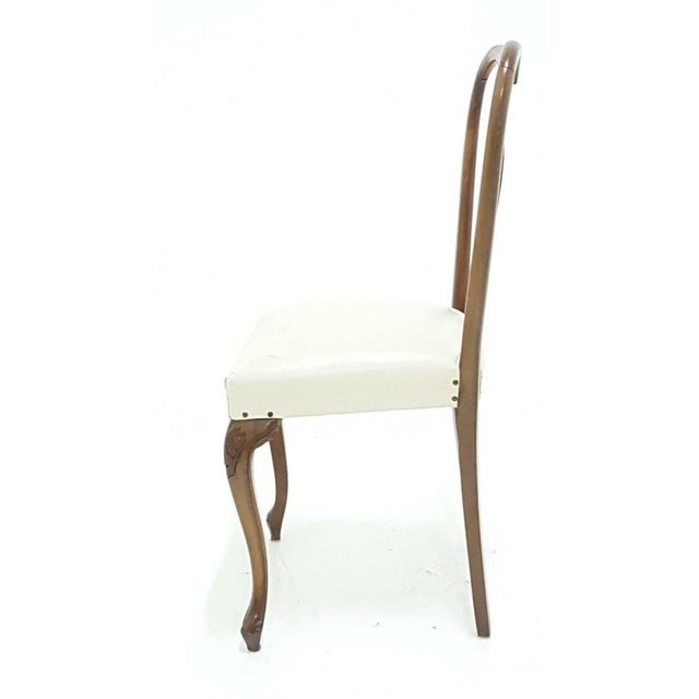 1960s Walnut Collection Chairs, 1960s, Set of 4 For Sale - Image 5 of 10