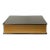 Black Lacquer Golden Side Book Shape Storage Box Accent For Sale