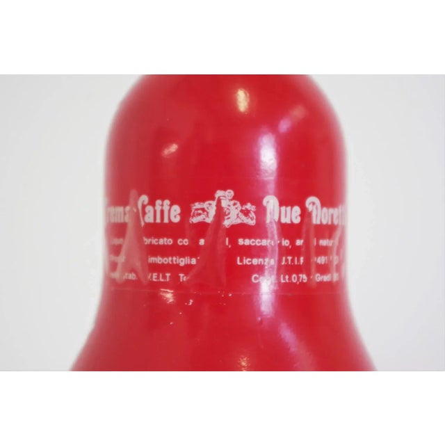 Light Bulb-Shaped Bottle from Due Moretti Cremacaffè, 1970s For Sale - Image 3 of 12