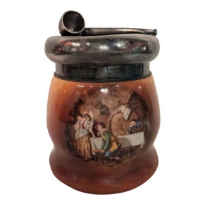 Late 19th Century Victorian Tobacco Jar