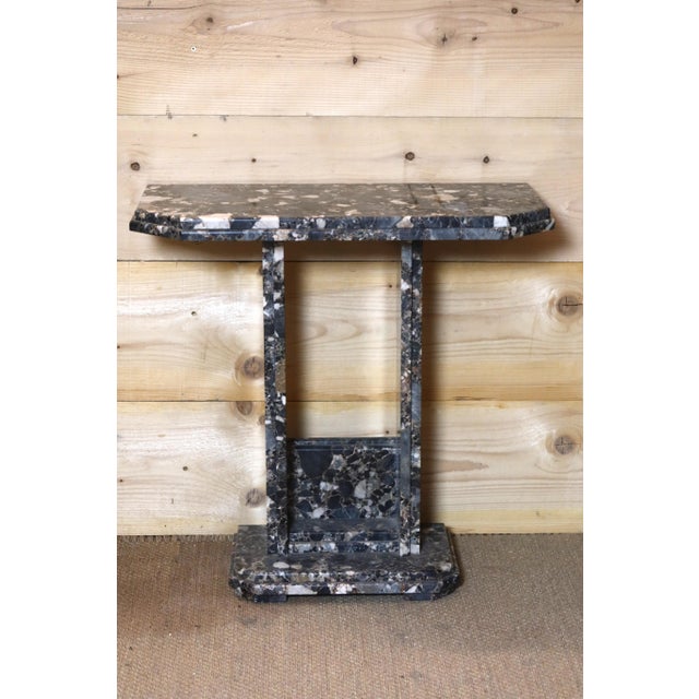 1930s Art Deco Marble Console, 1930s For Sale - Image 5 of 10