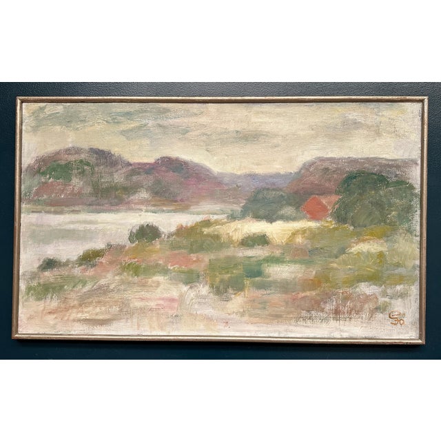 Gunnel Forssell, Early Morning, 1950s, Oil on Canvas, Framed For Sale - Image 15 of 17