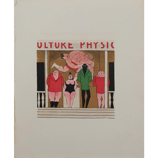 Lucien Boucher, La Culture physique, Lithograph For Sale - Image 5 of 5