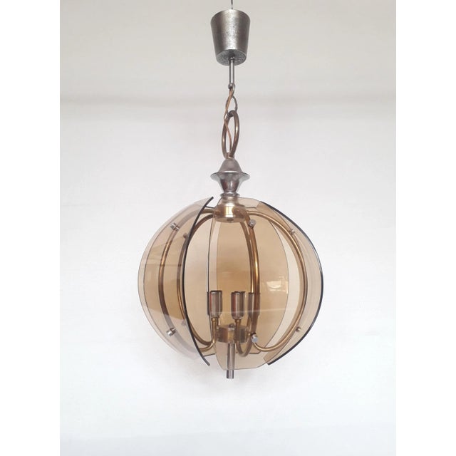 Ceiling Lamp from Veca, 1970s, in Good conditions. Designed 1970 to 1979 This piece is attributed to the mentioned...