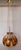 Vintage Hanging Lamp with Brass Frame from Kaiser, 1970s, in Very Good conditions. Designed 1970 to 1979 This piece has an...