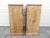 Wood Pair of Antique English Rustic Pine Nightstands For Sale - Image 7 of 17