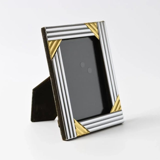 Gold Hollywood Regency Picture Frame, 1970s For Sale - Image 8 of 8