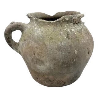 Antique Moroccan Terracotta Vessel For Sale