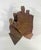 Abstract bronze sculpture titled "Clasped Hands" by Herbert Simon. Created in 1998. This bronze work explores gesture and...