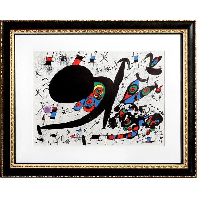 Homenatge a Joan Prats from Indelible Miro, Joan Miro Offset Lithograph For Sale