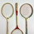 Mid-Century Boho Chic Vintage Badminton Rackets - Set of 3. For Sale - Image 9 of 9