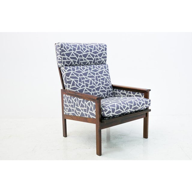 Walnut Armchairs, Denmark, 1960s, Set of 2 For Sale - Image 6 of 12