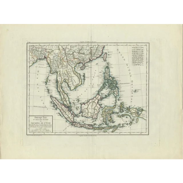 Tardieu Map of Southeast Asia, 1797 For Sale - Image 8 of 8