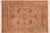 Taupe Floral 1990's Pak-Persian Taupe/Green Wool Rug - 6'0'' X 8'7'' For Sale - Image 8 of 9