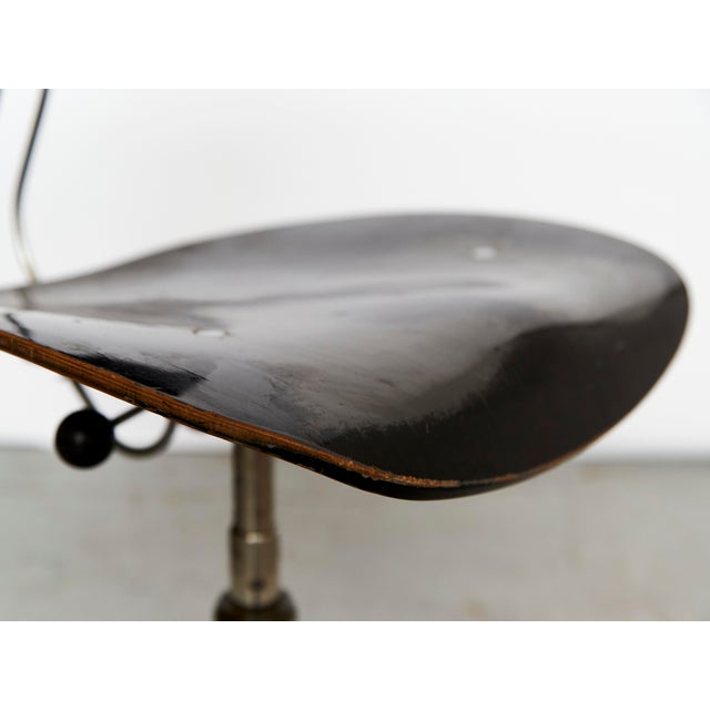 Mid-Century Model SE 40 Swivel Chair by Egon Eiermann for Wilde+Spieth For Sale - Image 11 of 14