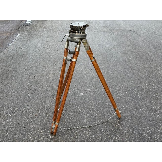 1920s Vintage Camera Wood Tripod Stand, 1922 For Sale - Image 5 of 7