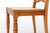 Brown Antique Belgian Dining Chair in Beech Wood, 1920s For Sale - Image 8 of 10