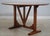 1980s Wright Table Co Walnut Drop Leaf Table For Sale - Image 5 of 17