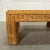 Fantastic Palm Beach Regency wicker coffee table with twisted rattan detailing and chunky wicker wrapped legs. Wonderful...