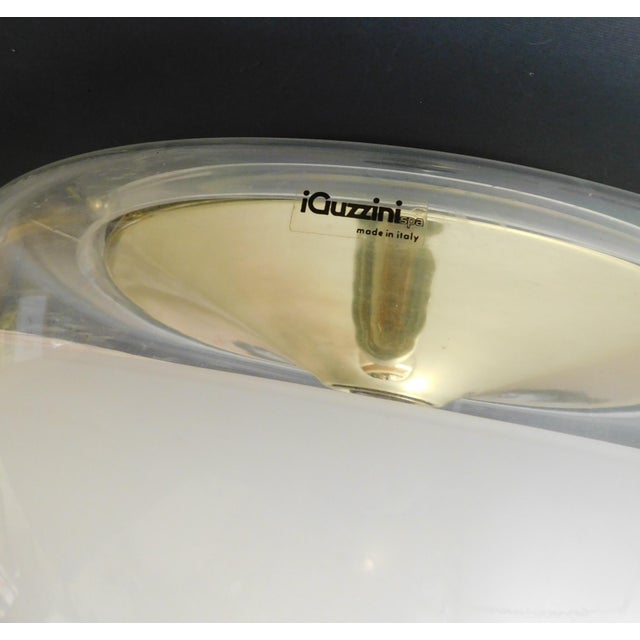 Mid 20th Century Italian Plexiglass Flush Mount by iGuzzini For Sale - Image 9 of 9