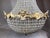 1970s French Louis XVI Gold Bronze Crystal Chandeliers-Pair For Sale - Image 10 of 11